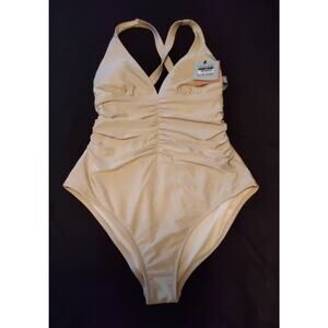 Shade N Shore womens one-piece swimsuit , size M (8-10)